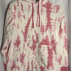 Bench Pink and White Tie-Dye Hoodie